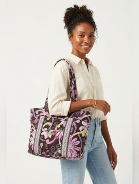 Vera Bradley "Purple Punch" Tote Bag